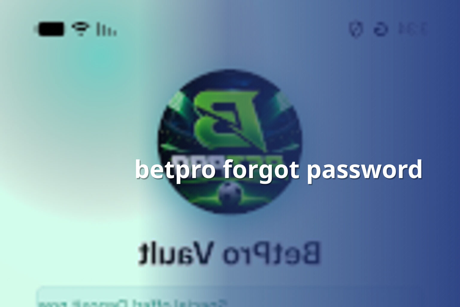 betpro forgot password - gaming_brand