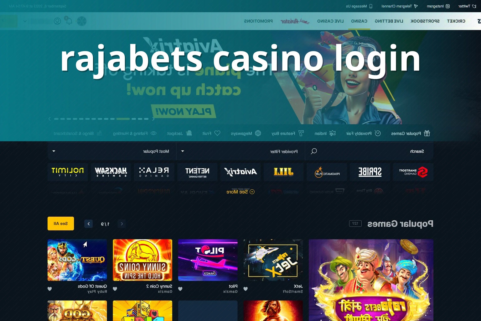 rajabets casino login - gaming_brand