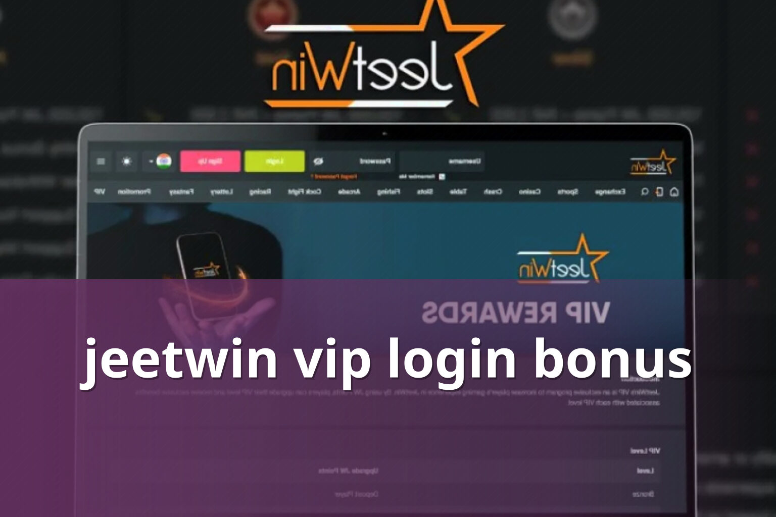 jeetwin vip login bonus - gaming_brand