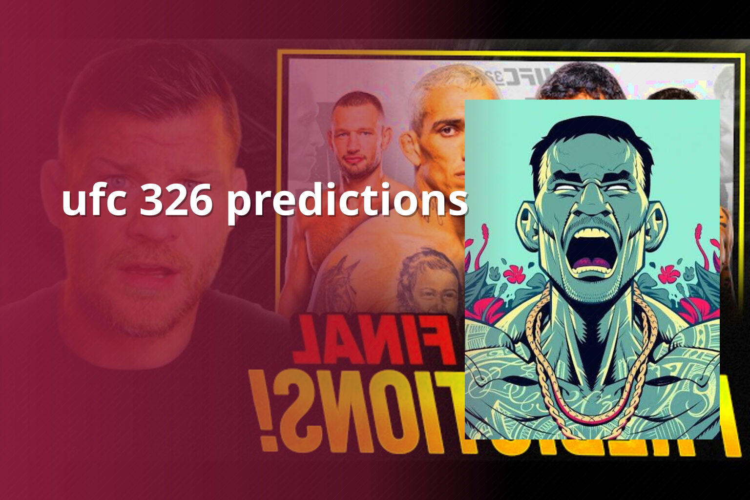 ufc 326 predictions - sportsbook