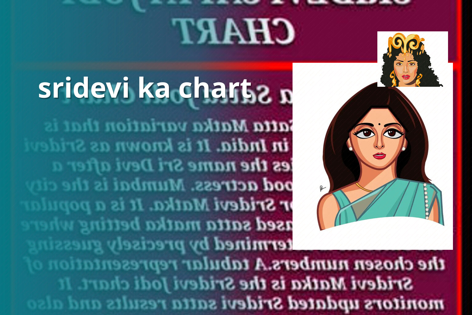 sridevi ka chart - matka_satta
