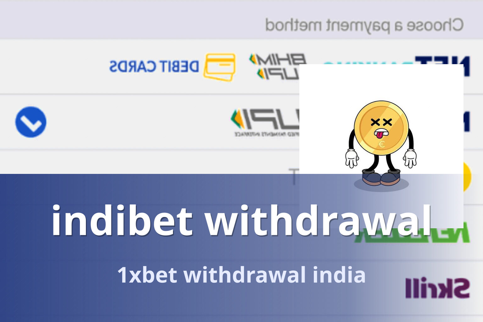 indibet withdrawal 1xbet withdrawal india