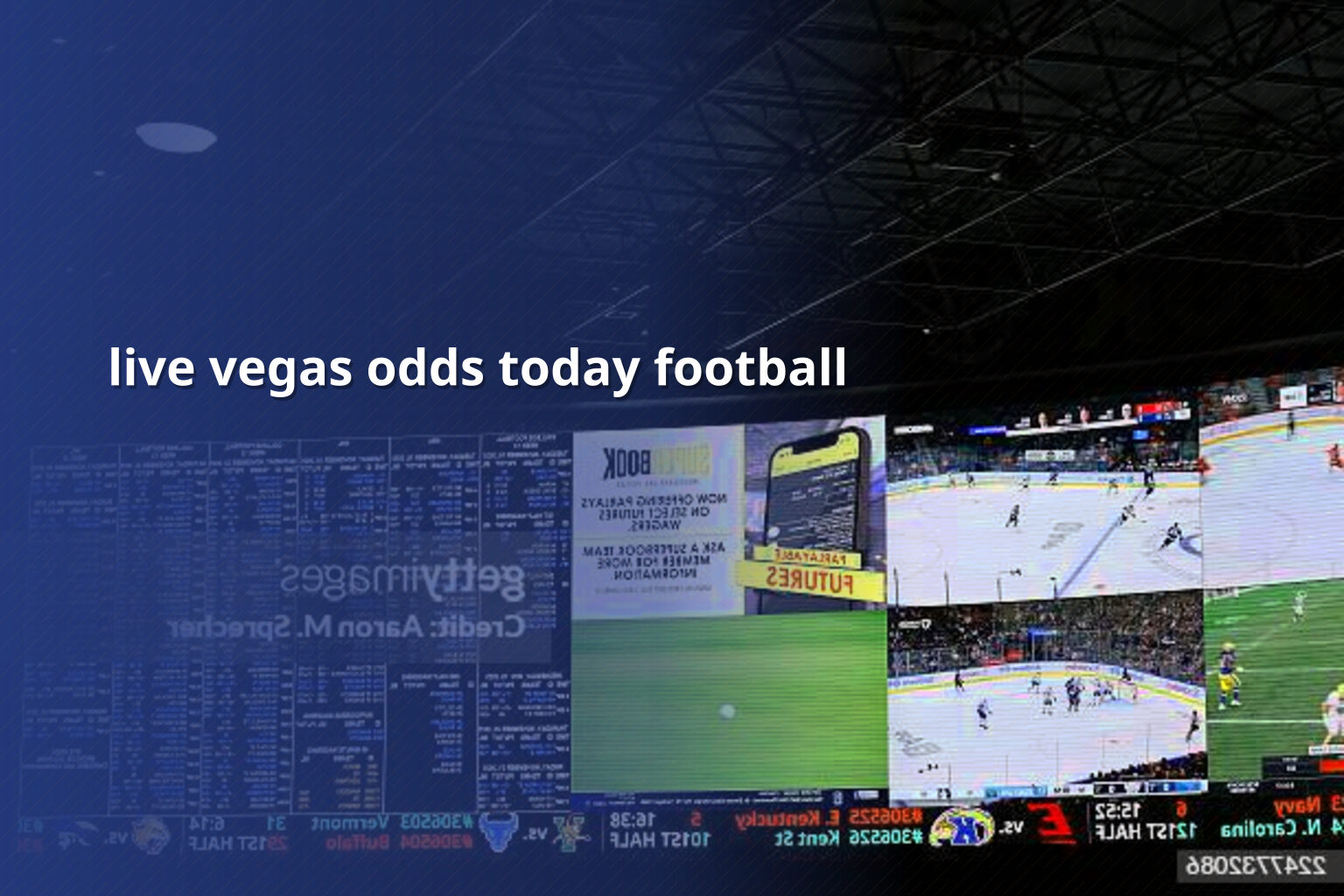 live vegas odds today football - sportsbook