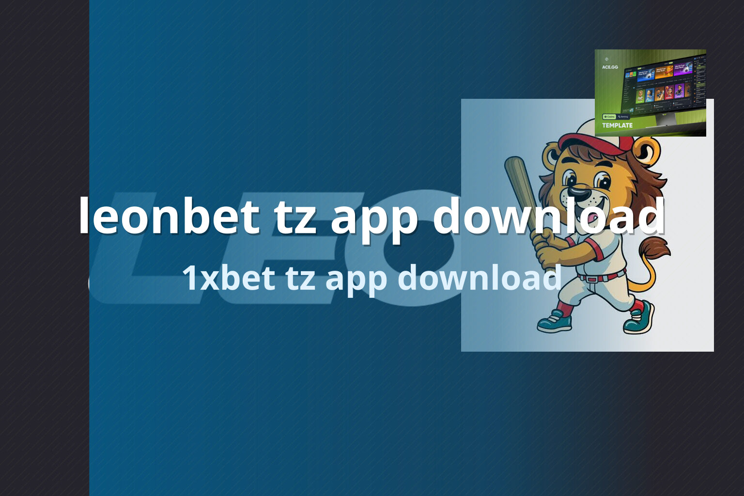 leonbet tz app download - gaming_brand