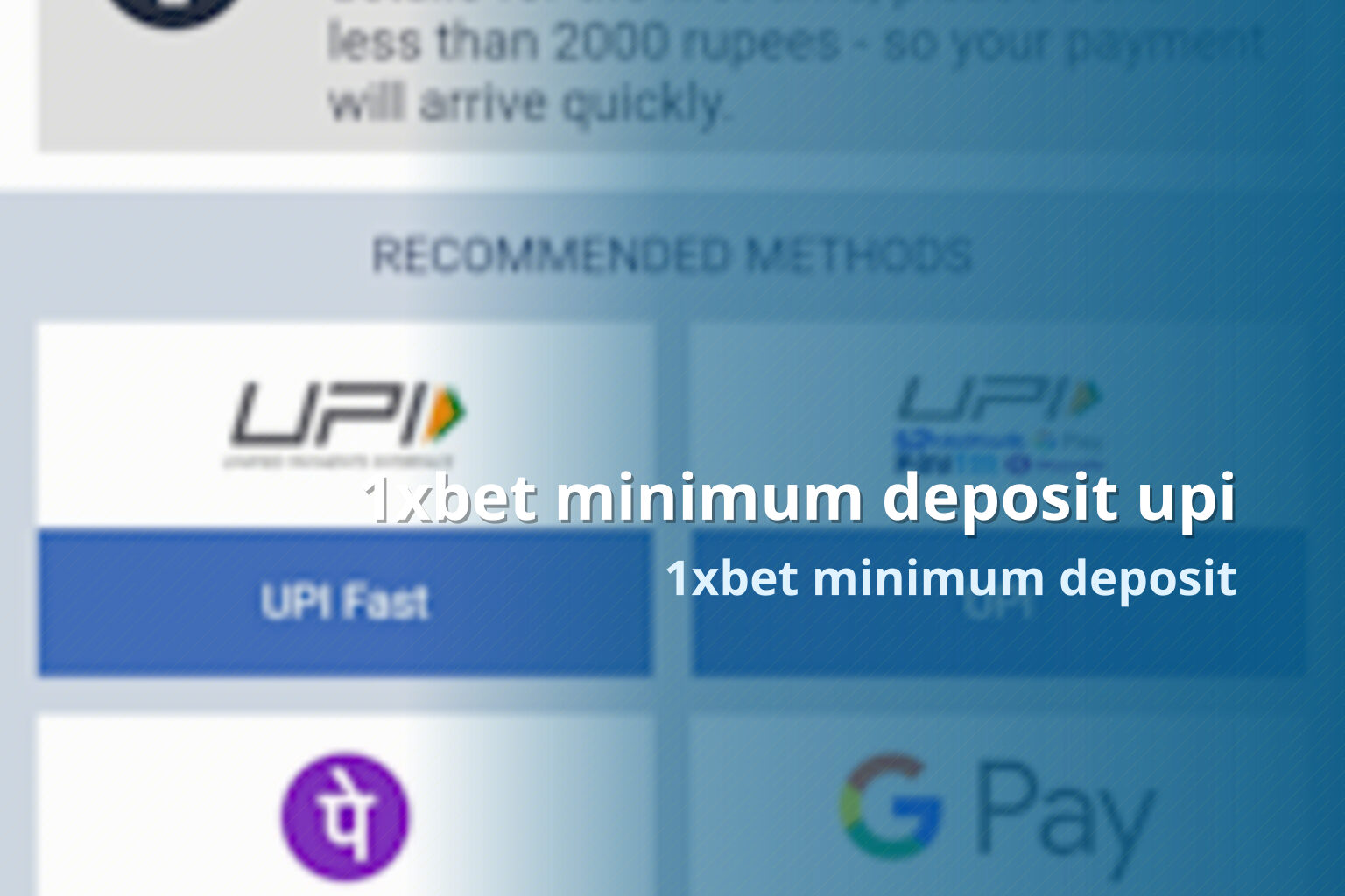 1xbet minimum deposit upi 1xbet minimum deposit