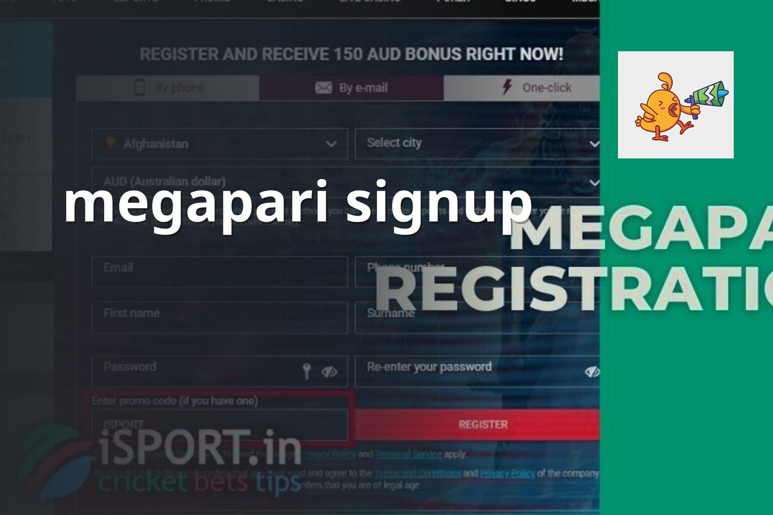 megapari signup - gaming_brand