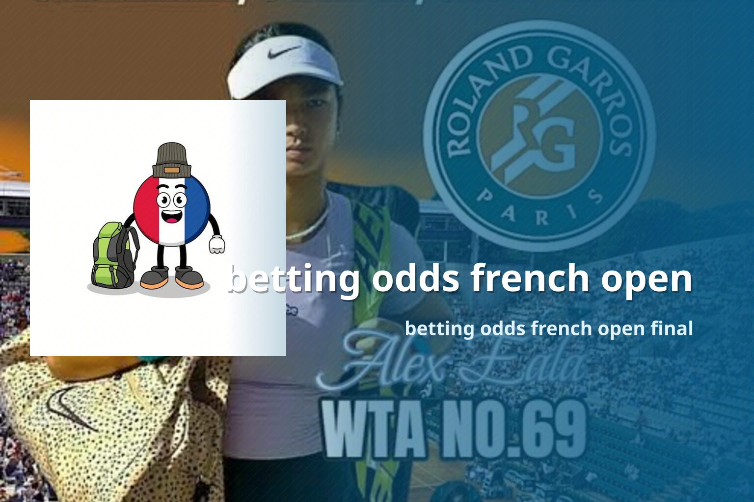 betting odds french open - การพนัน
