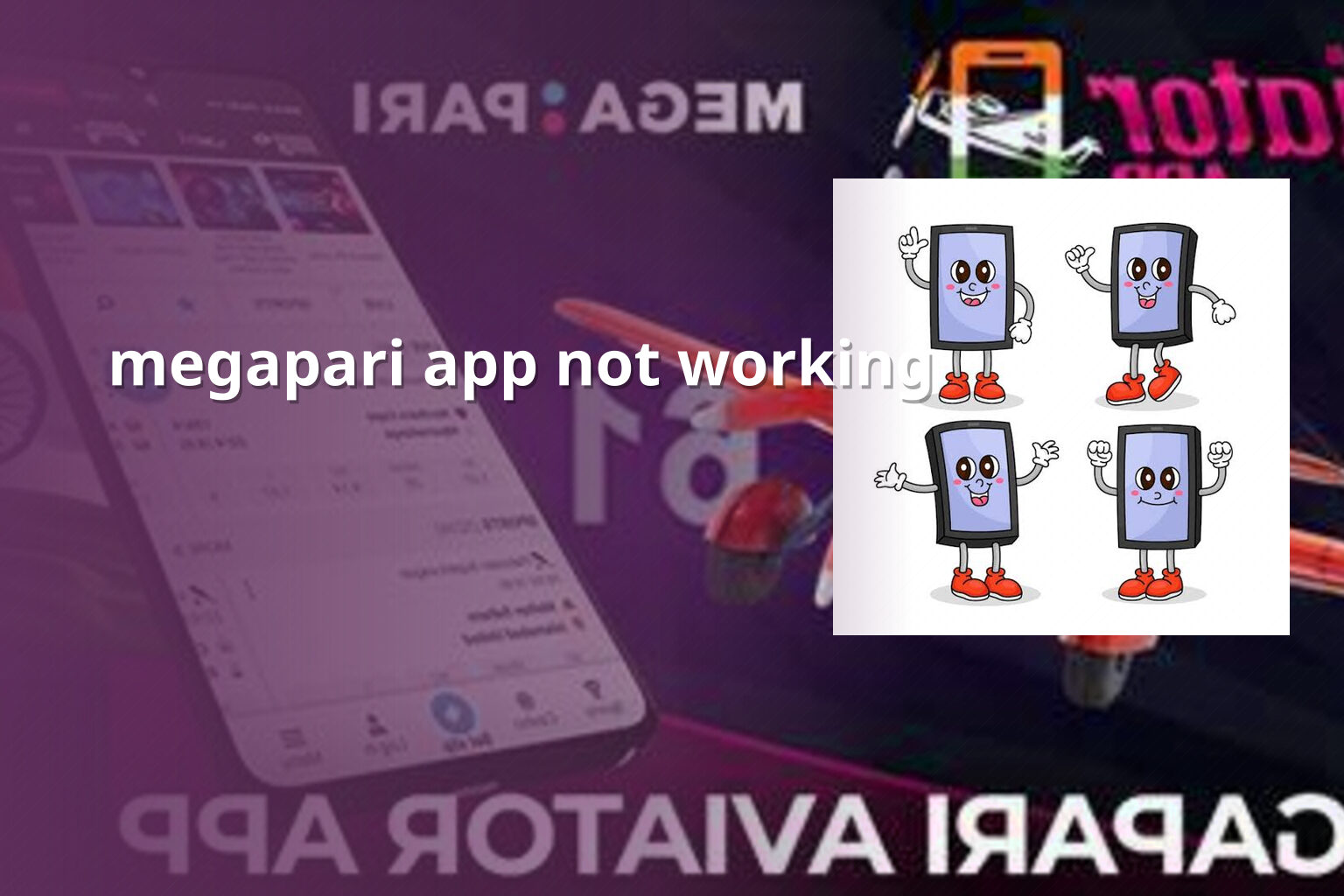 megapari app not working - gaming_brand