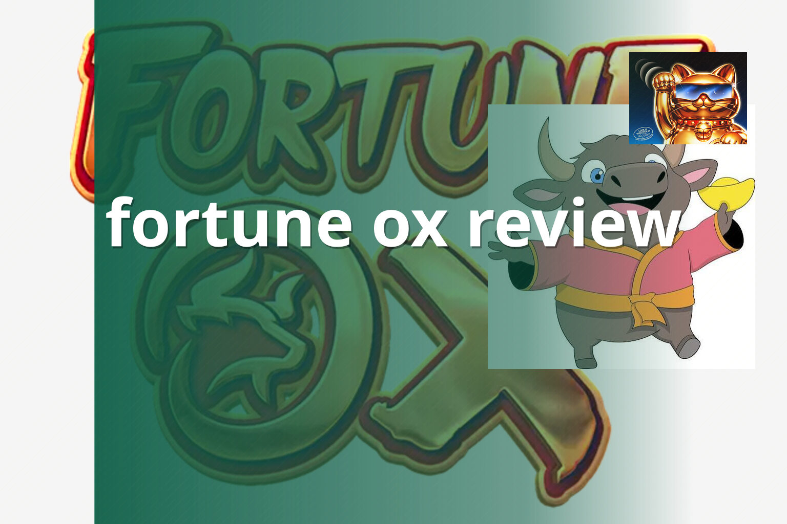 fortune ox review - slots