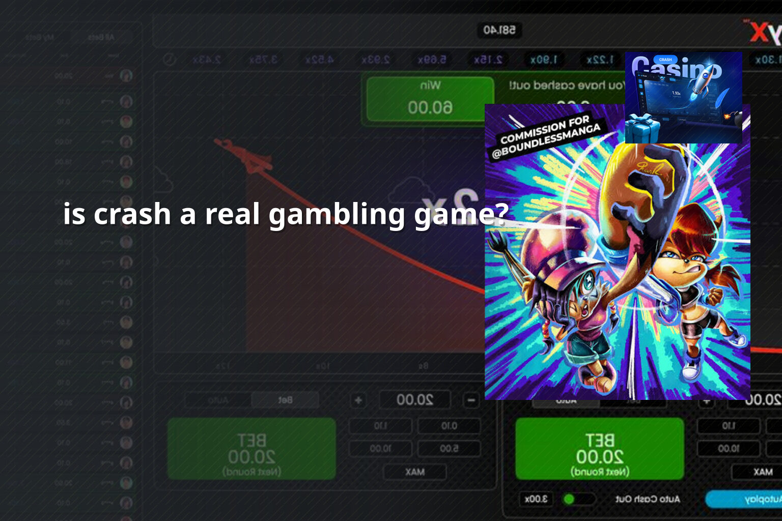 is crash a real gambling game? - การพนัน