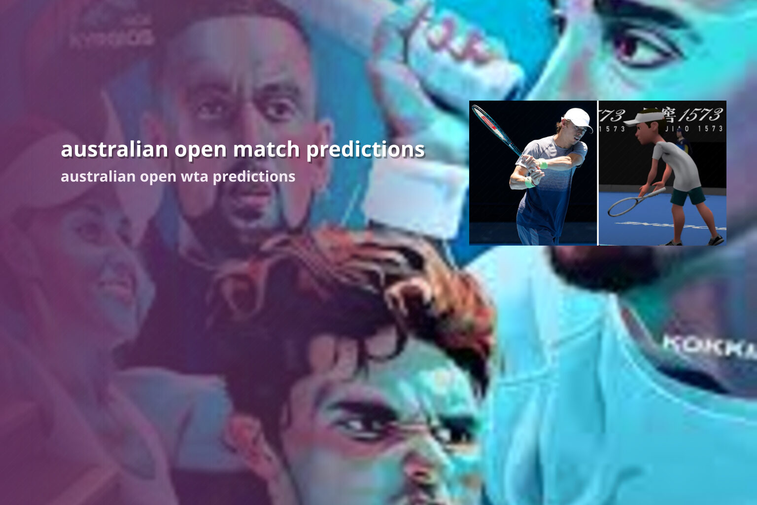 australian open match predictions - sportsbook