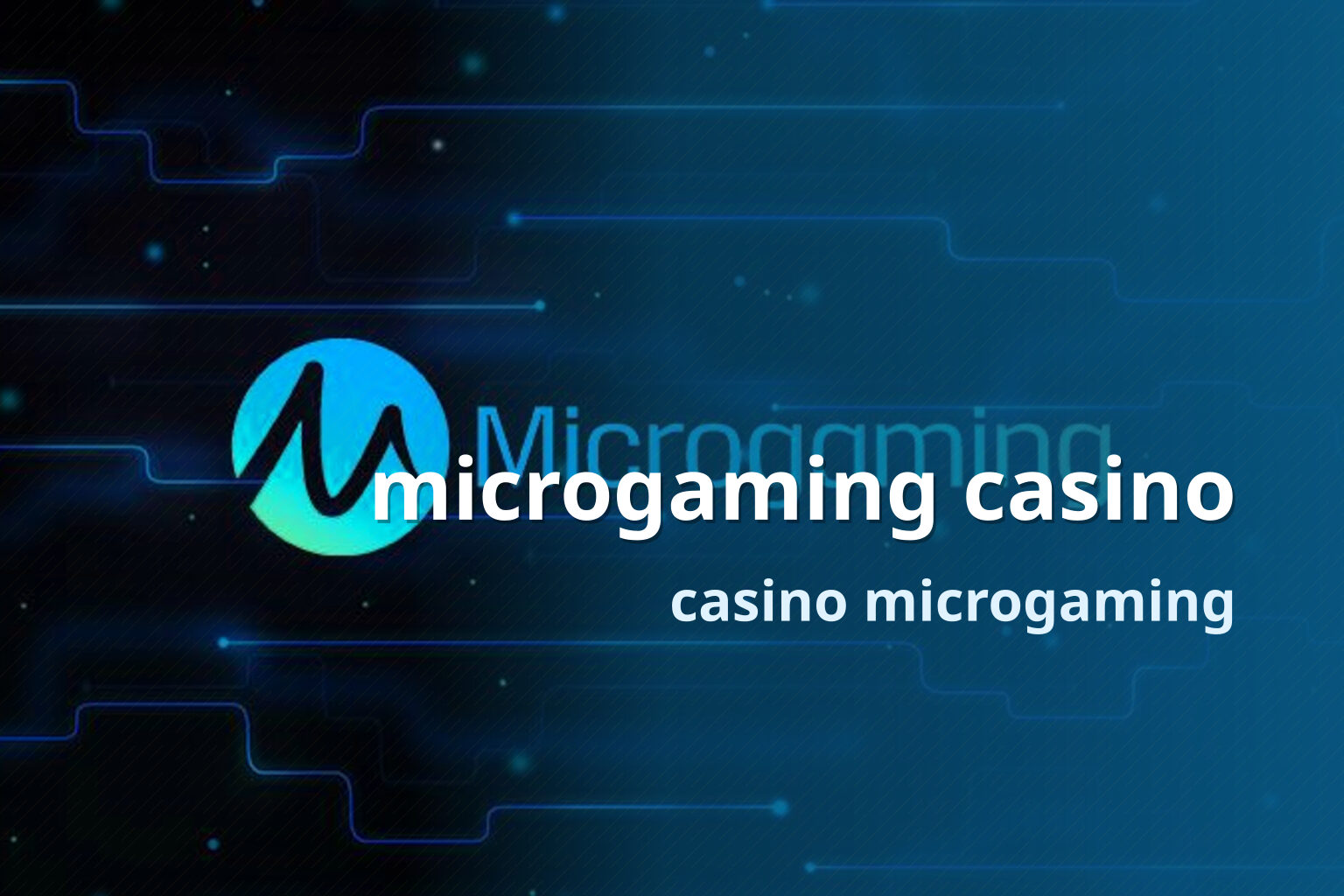 microgaming casino - casino