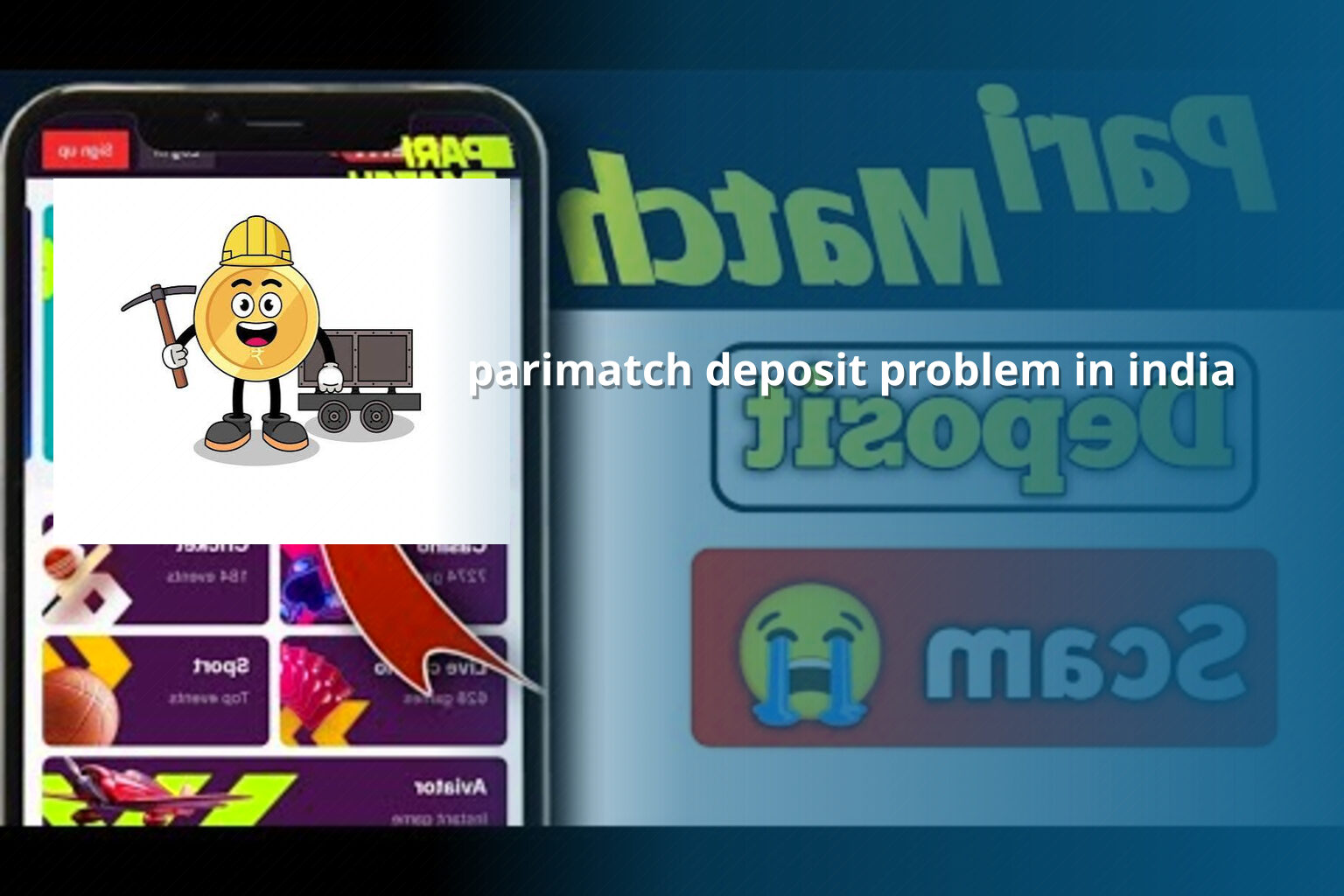 parimatch deposit problem in india - online gaming transaction support