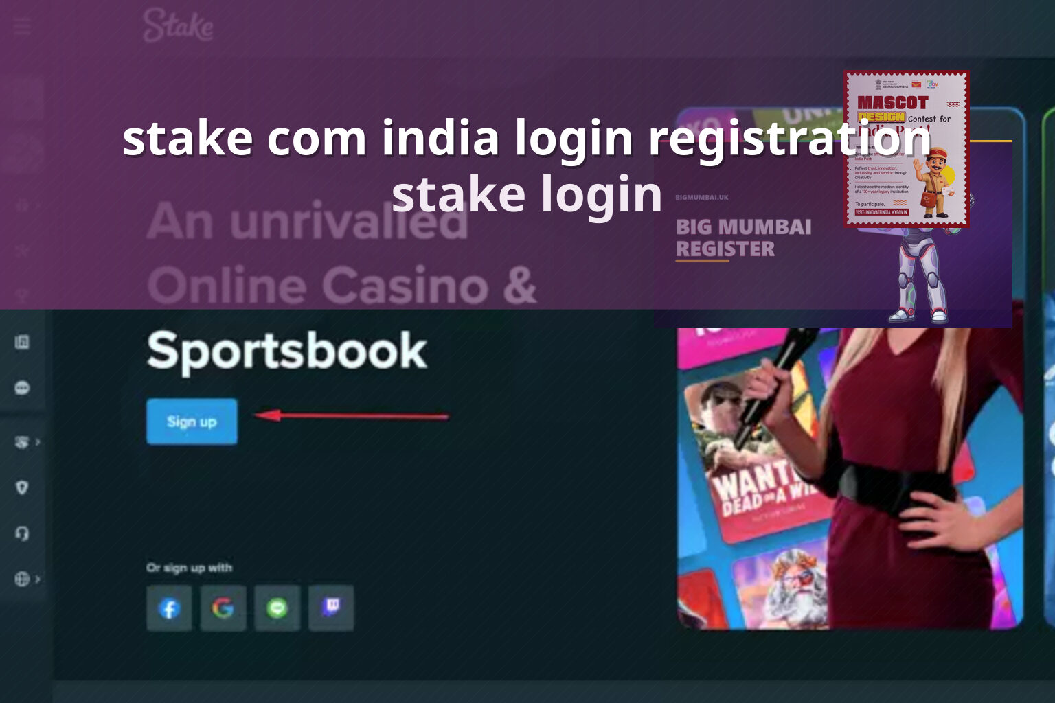stake com india login registration stake login