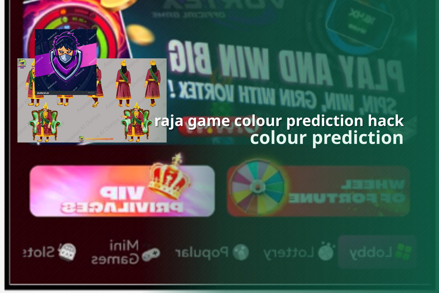 raja game colour prediction hack colour prediction