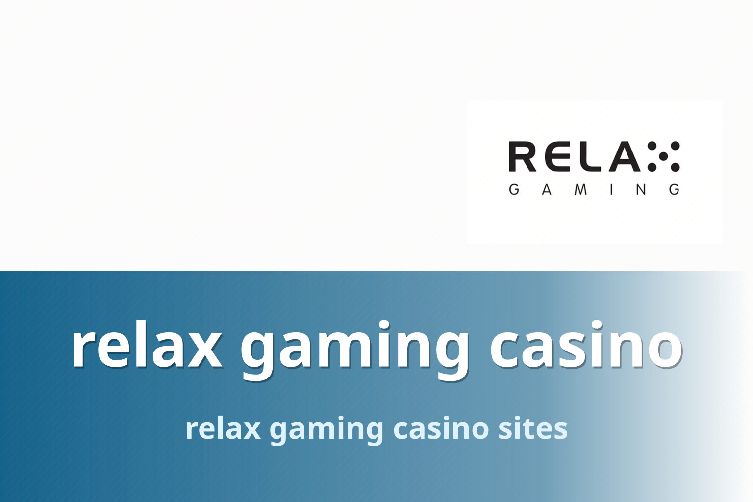relax gaming casino - casino
