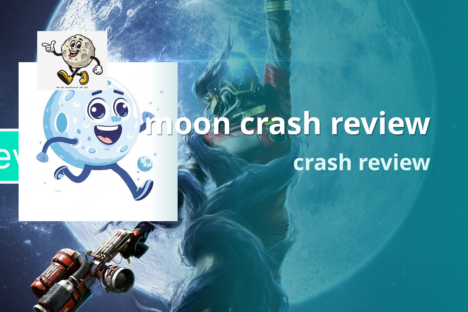 moon crash review - slots