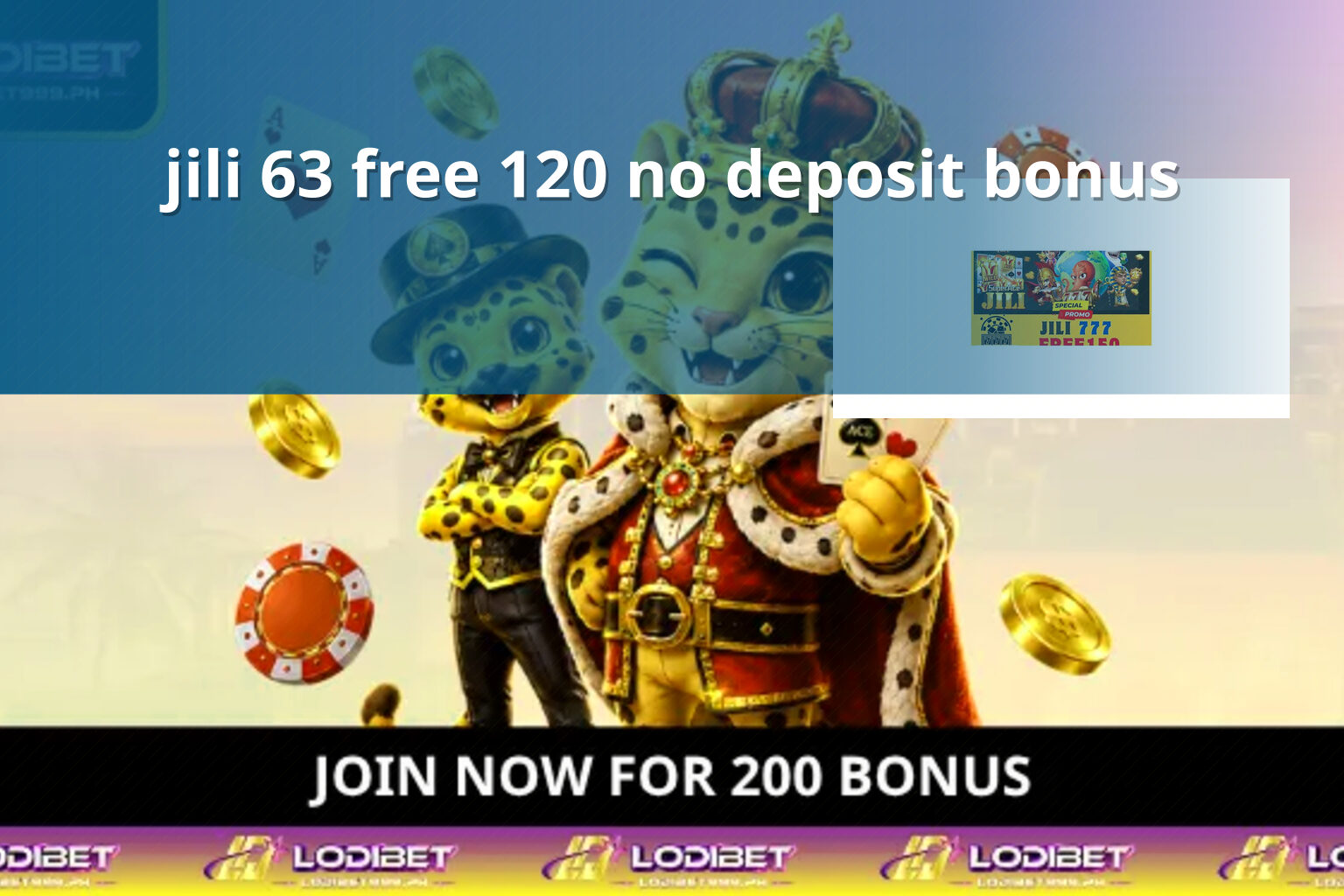 jili 63 free 120 no deposit bonus - slots