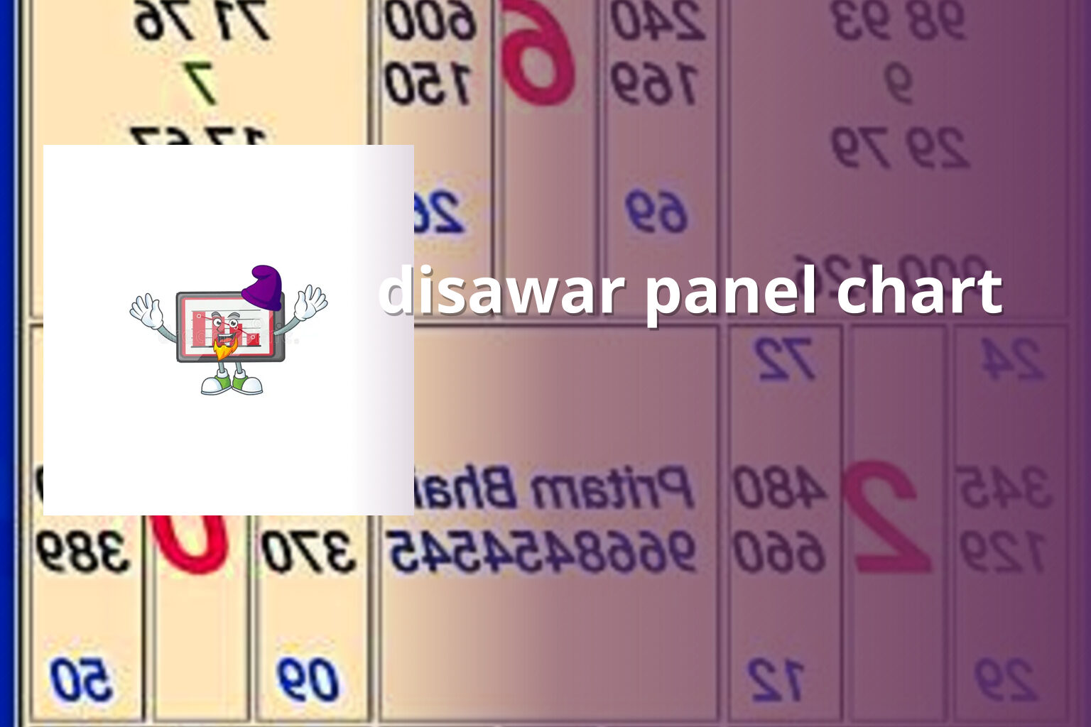 disawar panel chart - matka_satta