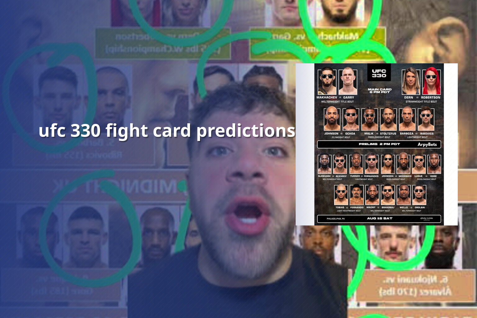ufc 330 fight card predictions - sportsbook
