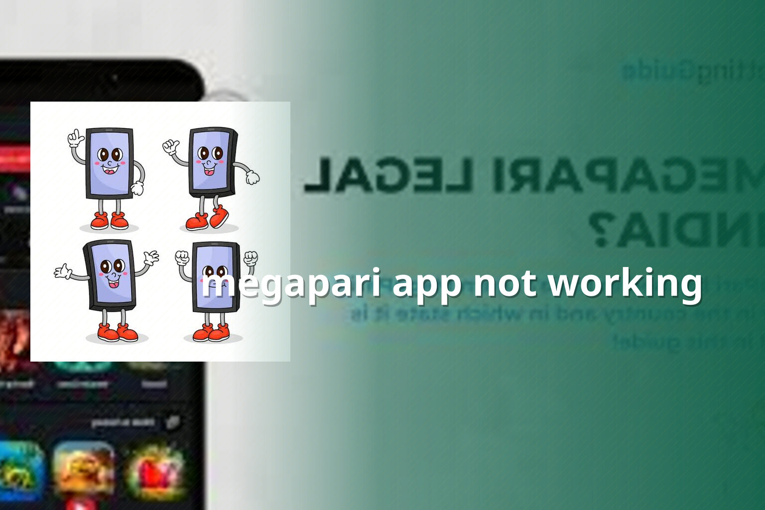 megapari app not working - gaming_brand