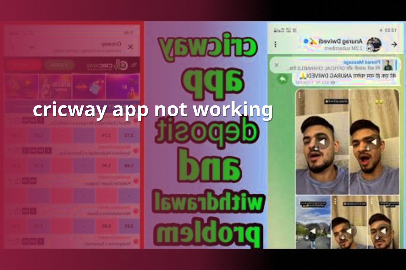 cricway app not working - gaming_brand