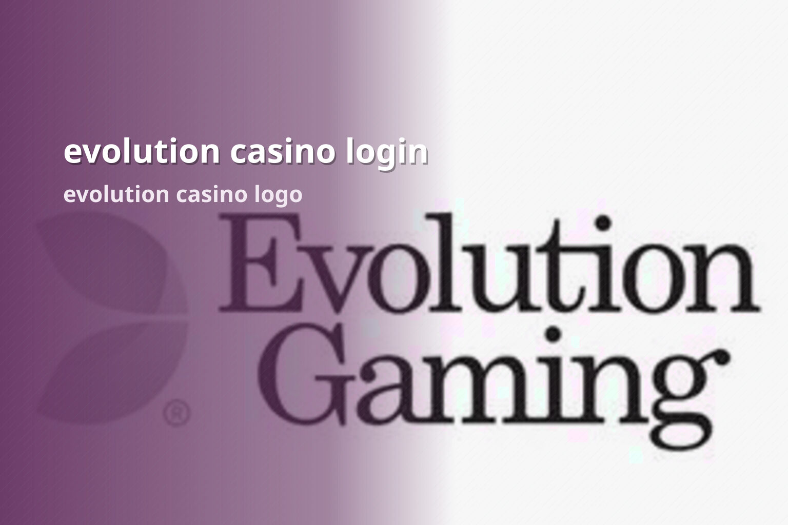 evolution casino login - casino