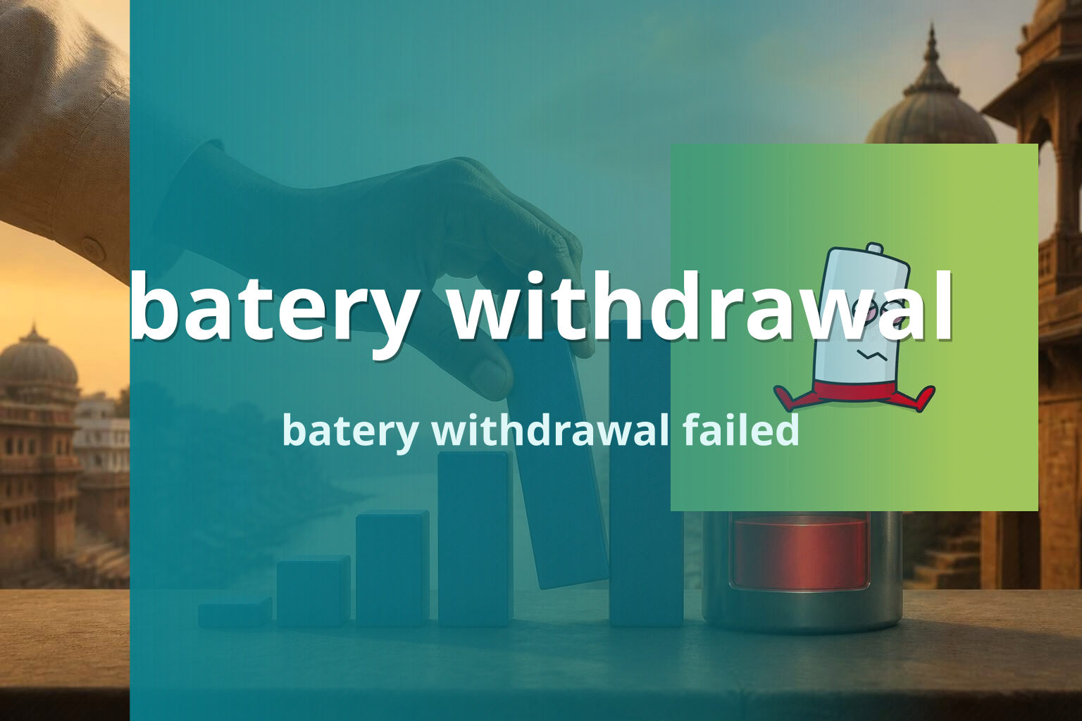 batery withdrawal batery withdrawal failed