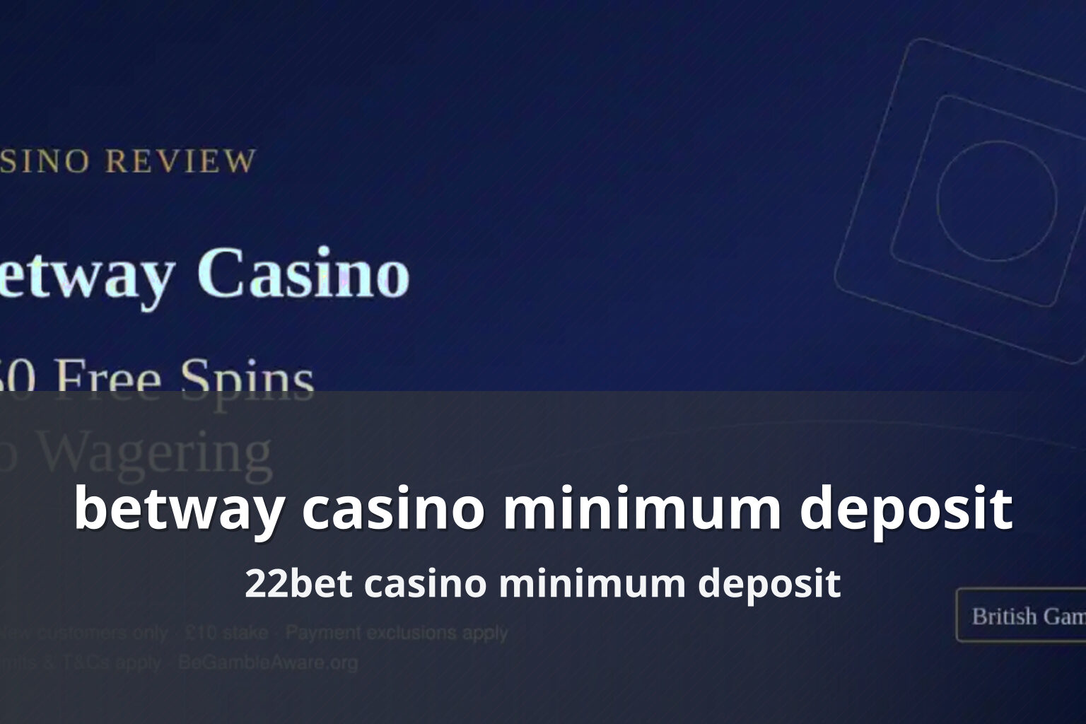 betway casino minimum deposit - gaming_brand