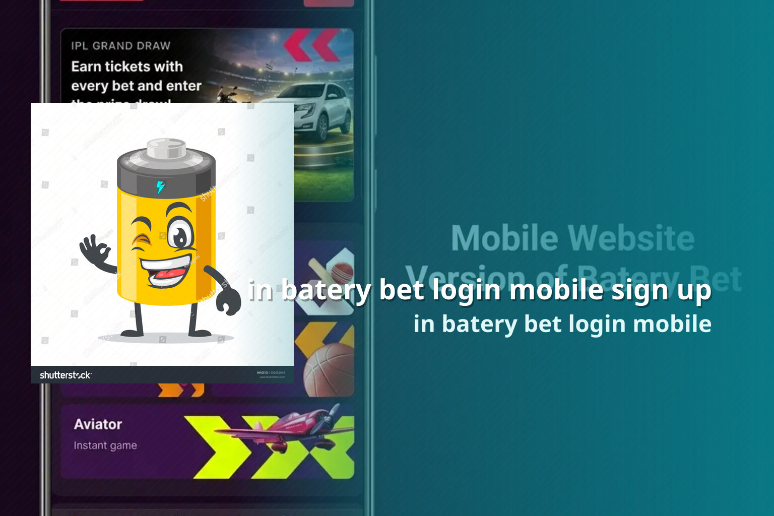 in batery bet login mobile sign up in batery bet login mobile