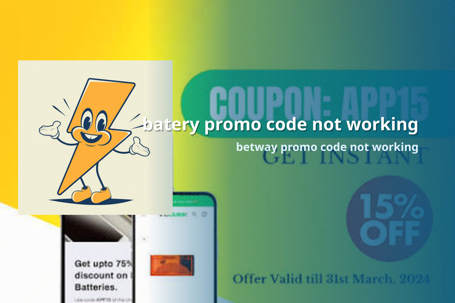 batery promo code not working - gaming_brand