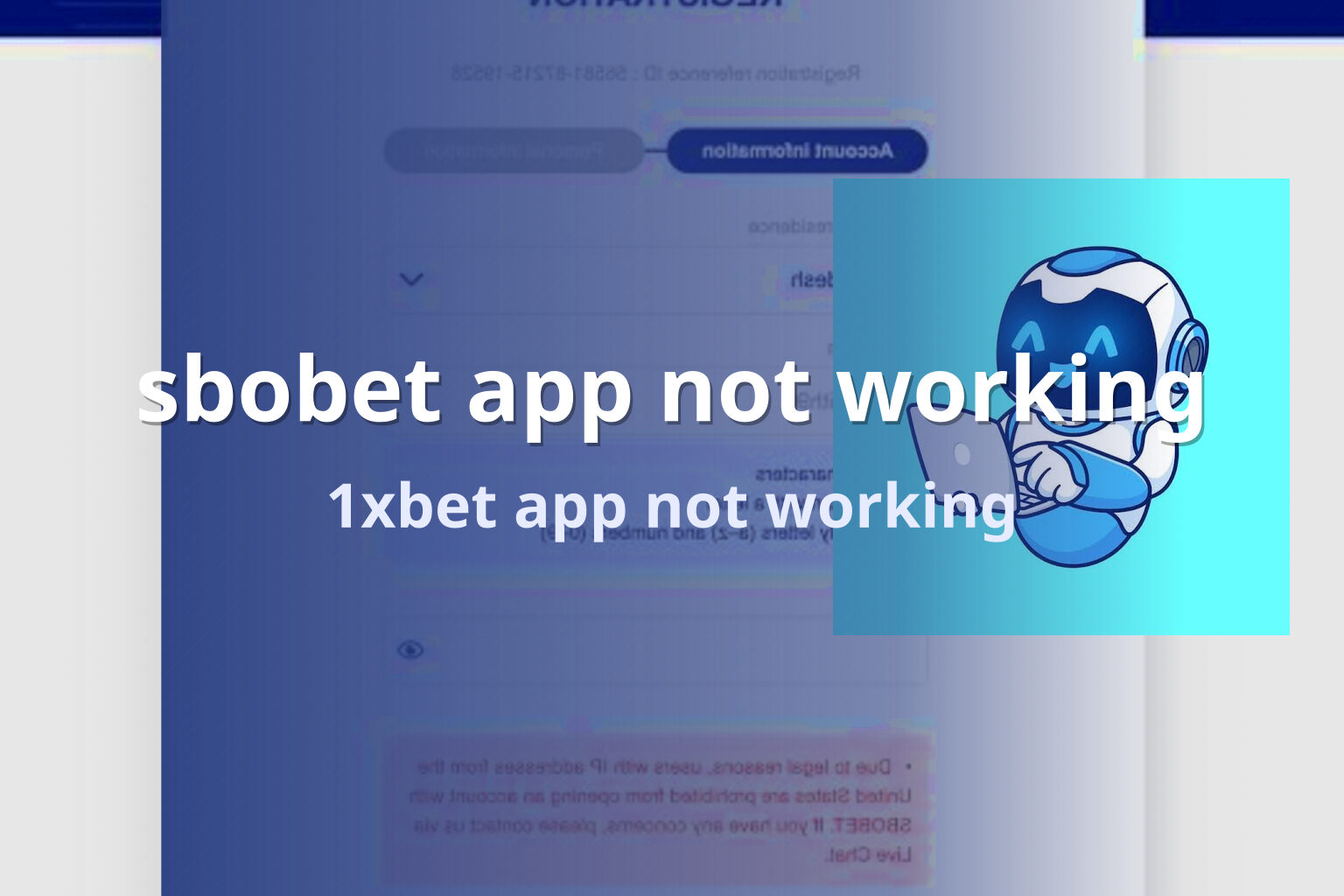 sbobet app not working - gaming_brand