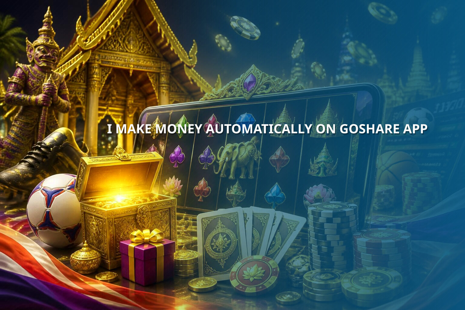 I MAKE MONEY AUTOMATICALLY ON GOSHARE APP - matka satta