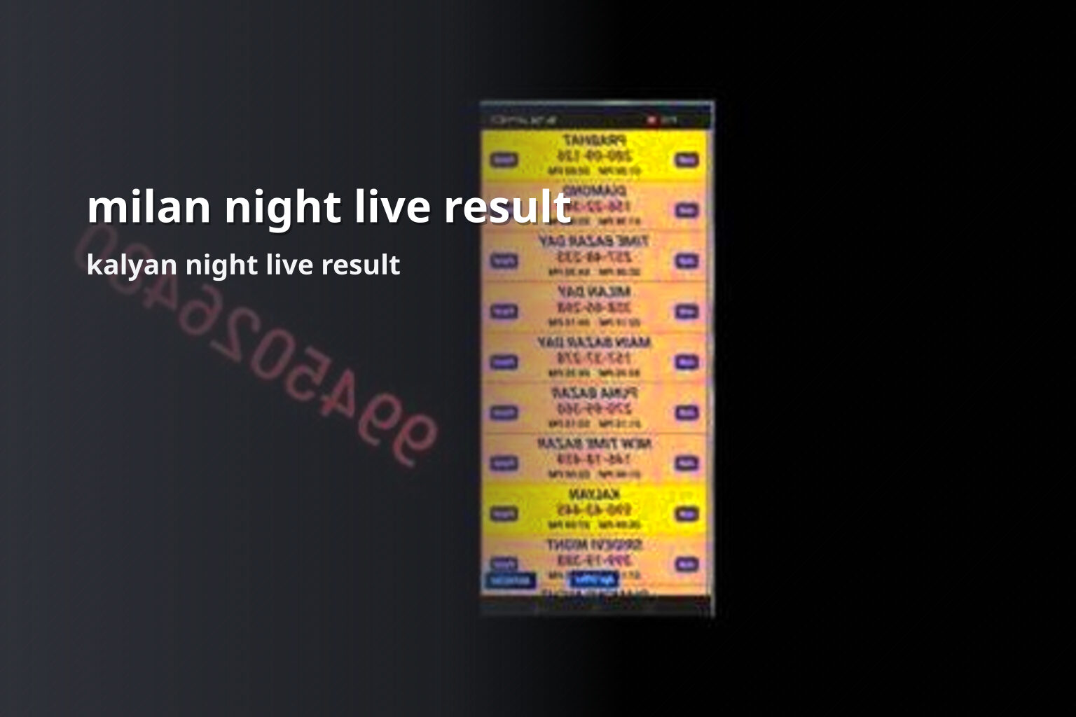 milan night live result - matka_satta