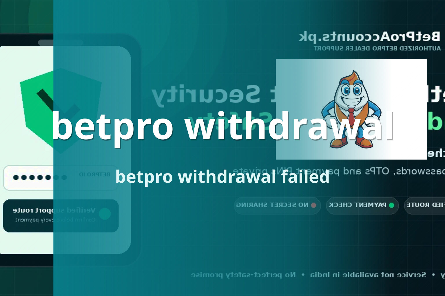 betpro withdrawal betpro withdrawal failed