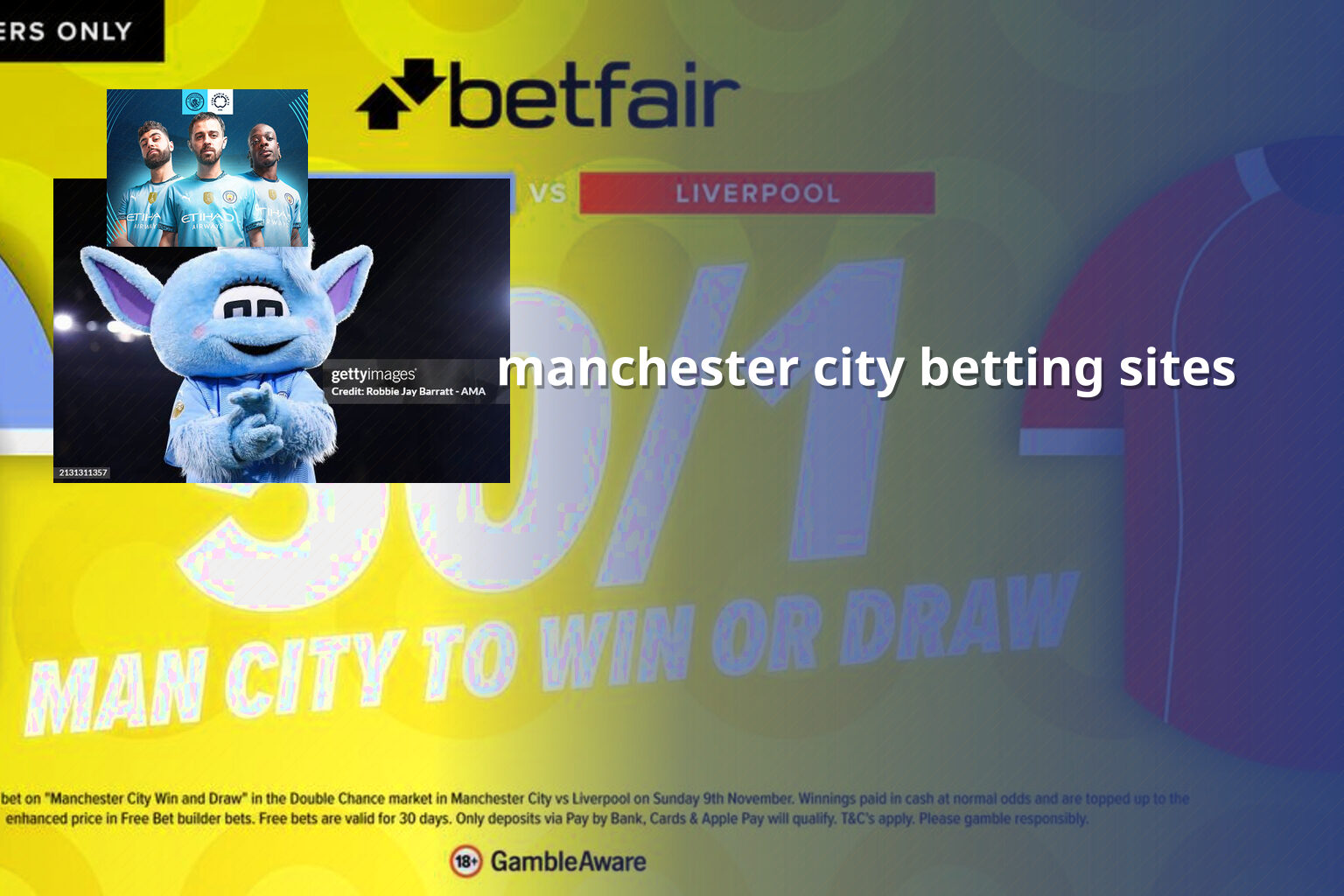 manchester city betting sites - การพนัน